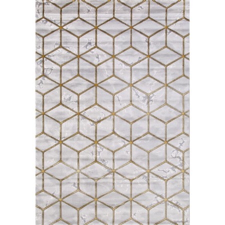 Rectangular carpet Karmen Hali Omega, size 160x230 cm, color Gold/Gold