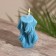 Candle "Voal" 5x5x8 cm, soy wax, mix