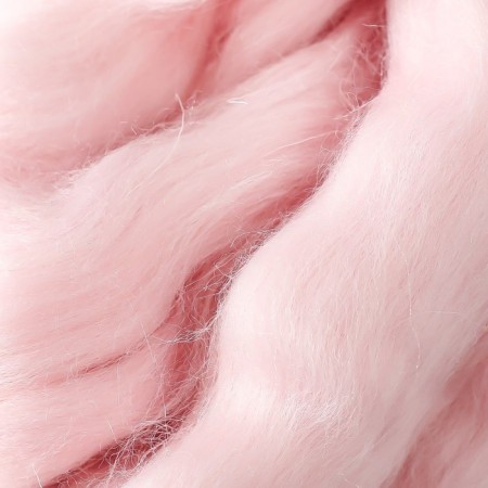 Fasting wool 100% half -toned wool 50 g (292 roses. Quartz)-2