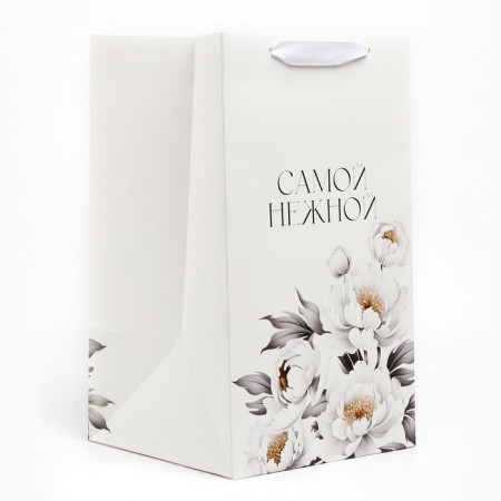 Carriage for colors with a liner for fixation, "the most tender", white, 35 x 20 x 20 cm-3