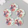 Decor for creativity wood "Circle. Blooming thistle" d = 3 cm