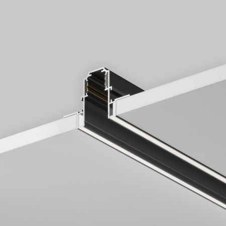 Built-in Technical TRX034LS-222B Busbar Trunkinings Exile, 2000x66x46.5 mm, black color black-3