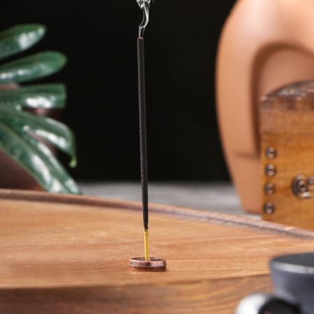 Incense stand, 1.6 x 0.5 cm, copper-1