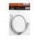 Shower hose Accoona a392, 70 cm, brass nut, zinc cone, chrome