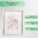 Photo frame Plastic "Mira" 30x40 cm, 221 silver (plastic screen)
