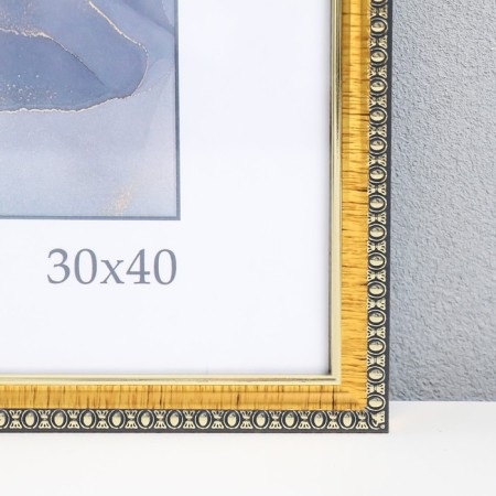 Photo frame Plastic "Kame" 30x40 cm, gold-2