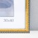 Photo frame Plastic "Kame" 30x40 cm, gold