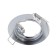 Building lamp Ecola, DL92, MR16, GU5.3, 30x80 mm, convex, chromium color
