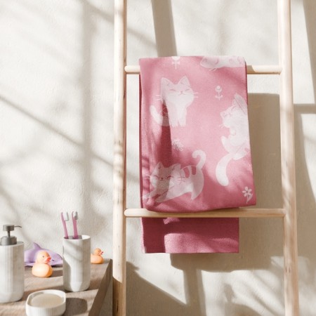 Tenle Ethel "Playful Cat", 50x90 cm, 100% cotton, 420 g/m2-8