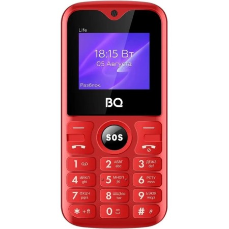 Cell phone BQ M-1853 Life Black Red
