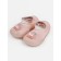 Boots-knees children's FIRST STEP Pure Pink with a breathing sole, size 24, pink color