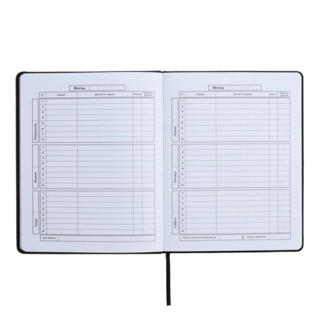 Universal Diary 1-11 grade, 48 sheets "Original", solid cover of artificial leather, embossing foil, liesse, universal cheat sheet, block 80 g/m2-7