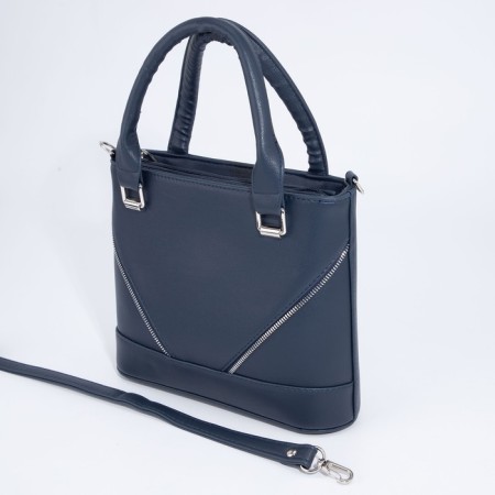 Olivi-tout bag on lightning, blue color-4