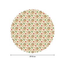 Скатерть на стол «Рождественская открытка», круглая, сатен, d = 150 см