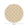 The tablecloth "Christmas postcard", round, Saten, d = 150 cm