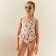Swimsuit Squat Children's Minaku with ruffles, height 110-116 cm