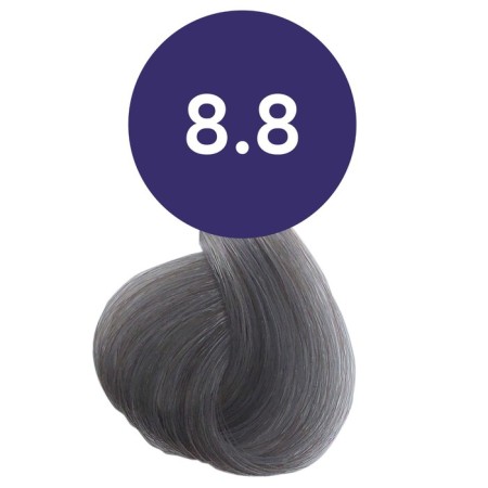 Hair-hair permanent cream, tone 8/8, light blond, pearl, 60 ml-1