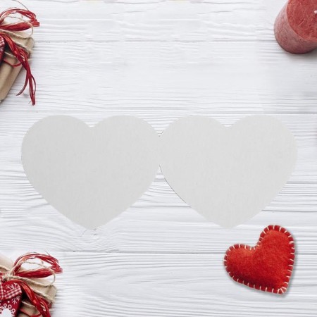 Double postcard-mini "With Love", 7 x 6cm-1