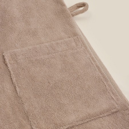 Terry robe with a hood Women's SL Home: Basic "Sabbia", Rr. M, 100% HL, 420 g/m2-10
