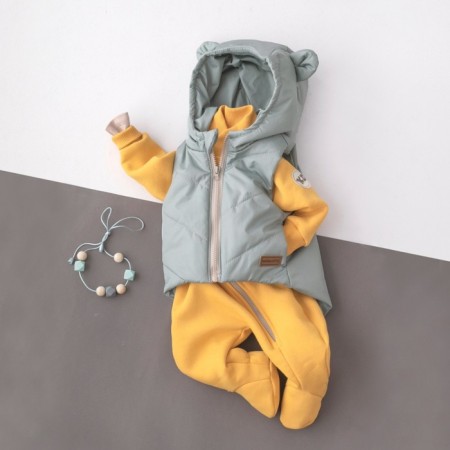 Beginning children's insulated kinderlitto "Orsetto", height 74-80 cm, half-worn.-3