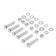 Bolt Stroybat, with a hexagonal head, galvanized, Din933, M6x30 mm, 6 pcs