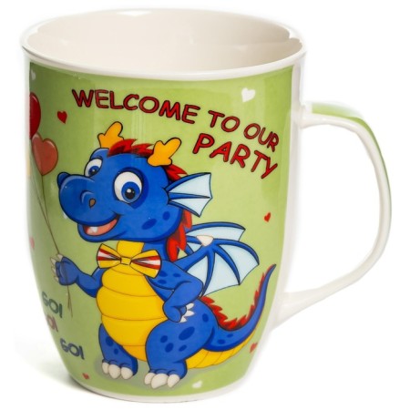 Elrington Happy Day mug, 350 ml, mix color