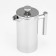 French press made of stainless steel "MOKO", 1 l, chrome color