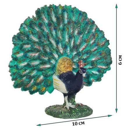 Figure "World of Wild Animals: Peacock"-4
