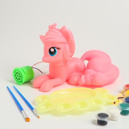 Set for creativity "Color Pony", pony sings and glows, MIX color-1