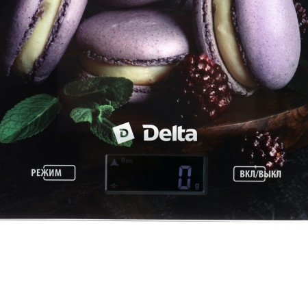 Kitchen Libra Delta KCE-65, electronic, up to 5 kg, drawing "Berry pasta"-2