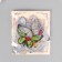 PVC stickers "Flogging butterflies" set 40 pcs 8x7 cm