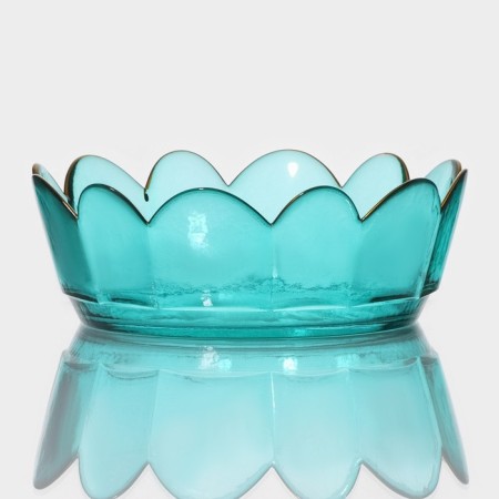 Glass Figure Salad Flower, 900 ml, 19.5 × 6.5 cm-5