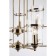 Consul 9x40W E14 bronze 63x63x86cm