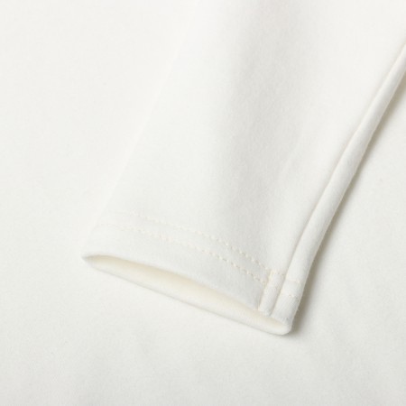 Turtleneck for girls, milk color, height 116-2