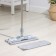 Swan for washing the floor is a flat share, 2 microfiber nozzles, a telescopic steel handle, 36 × 13 × 83 (125) cm, Mix color