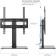 Kromax X-Stand-2 Black 23 "-55" Max.30kg fastener for TV settings