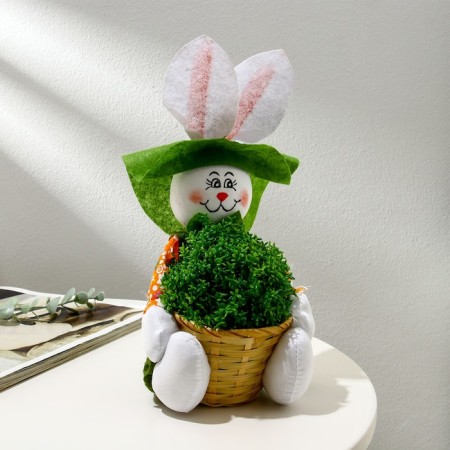 Flower stand, 1 pot, d = 8 cm, h = 9 cm, mix, “hare”, greengo
