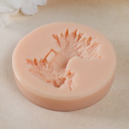 Mold Silicon "Lavender" 5.7x4.6x1.4 cm-2