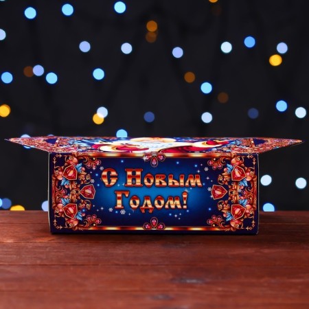 Gift box "Dorogo Bogota", candy large 9.8 x 7 x 17.8 cm-1