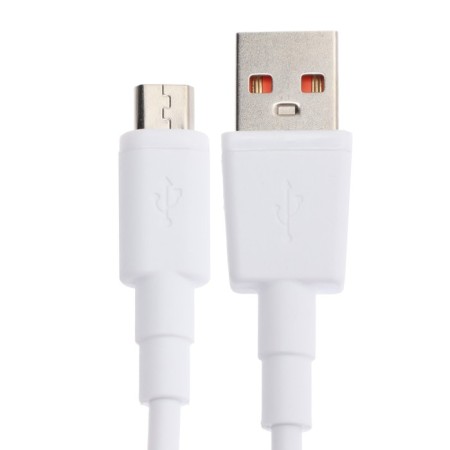 Krutoff Classic, MicroUSB cable - USB, 1.5 A, 1 m, TPE coating, white-1