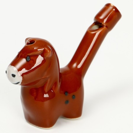 Ceramic's whistle "Horse"-2