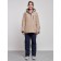 Ski costume female winter, size 52, beige color