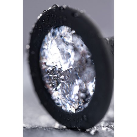 Anal plug Popo pleasure by toyfa with a rhinestone S, 7.2 cm, D 2.8 cm, 25 g-2