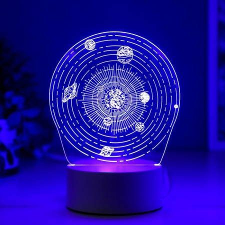 Cosmos lamp LED RGB from the network 9.5x13x17.5 cm Risalux-5