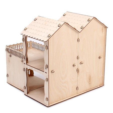 Designer "House for dolls. Chalet"-1