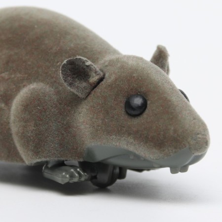 Burned velvet mouse, 12 cm, gray-5