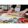 Skalk textured share, 30 × 4 cm, the working part is 11.5 cm, rotating, with curly handles