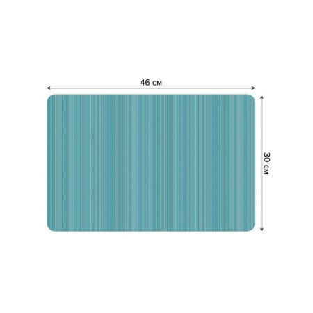 A set of napkins for setting the table "Strict style", rectangular, rounded edges, size 30x46 cm, 4 pcs-2