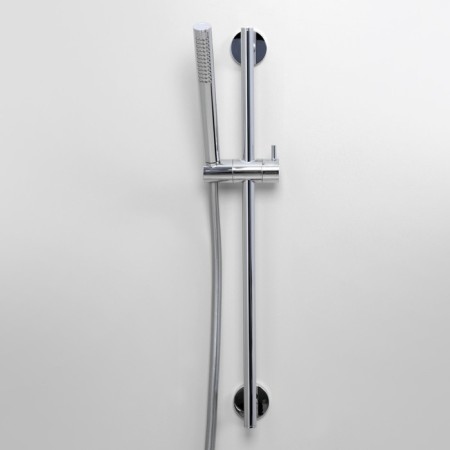 Shower set of Wasserkraft A142, watering can 1 mode, stand, hose, chrome-1