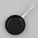 Frown of stainless steel luxstahl, d = 24 cm, h = 5 cm, triple bottom, anti -stick coating, induction